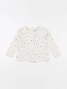La Redoute - tee-shirt beige - 18 mois