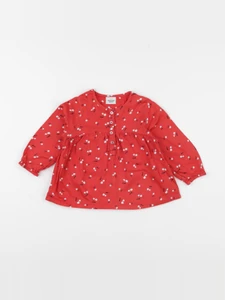 Tape à l'oeil - blouse rouge - 18 mois