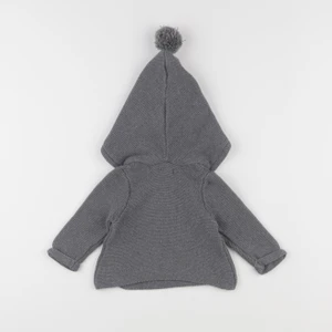 Vertbaudet - gilet gris - 3 mois