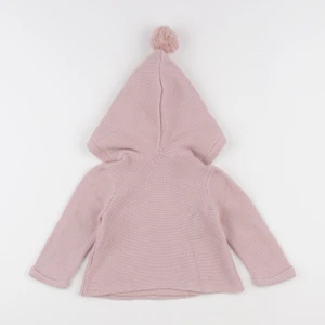 Vertbaudet - gilet rose - 12 mois