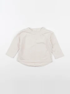 Zara - tee-shirt beige - 12/18 mois