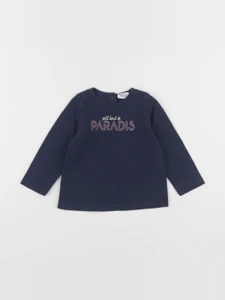 Tape à l'oeil - tee-shirt bleu - 18 mois