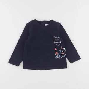 La Redoute - sweat bleu - 18 mois