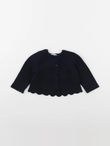 Jacadi - gilet bleu - 6 mois