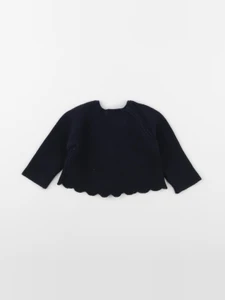 Jacadi - gilet bleu - 6 mois