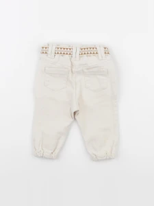 IKKS - jean blanc - 6 mois