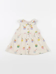 Boutchou - robe multicolore - 6 mois