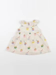 Boutchou - robe multicolore - 6 mois
