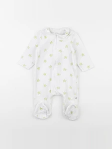 Cadet Rousselle - pyjama velours blanc - 6 mois