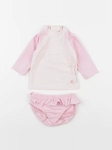 Petit Bateau - maillot de bain rose - 6 mois