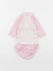 Petit Bateau - maillot de bain rose - 6 mois