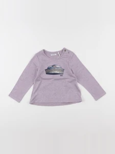 IKKS - tee-shirt violet - 2 ans