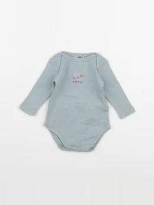 Bonton - body bleu - 1 mois