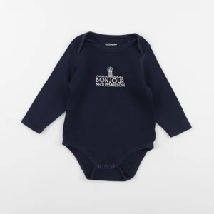 Vertbaudet - body bleu - 12 mois