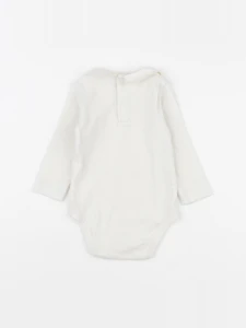 Natalys - body à col beige - 6 mois