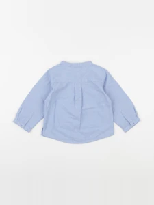 Jacadi - chemise bleu - 12 mois