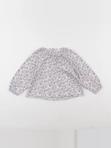 Tape à l'oeil - blouse bleu - 24 mois