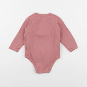 Vertbaudet - body rose - 12 mois