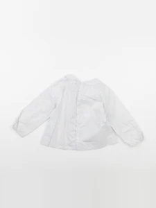 Jacadi - blouse blanc, bleu - 36 mois