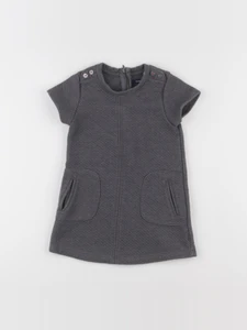 Okaidi - robe gris - 4 ans