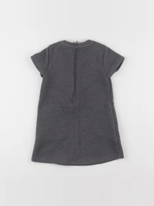 Okaidi - robe gris - 4 ans