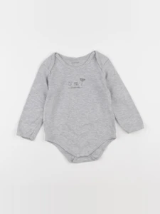 Vertbaudet - body gris - 36 mois