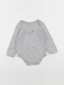 Vertbaudet - body gris - 36 mois
