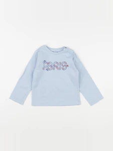 Jacadi - tee-shirt bleu - 24 mois