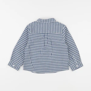 Jacadi - chemise blanc, bleu - 36 mois