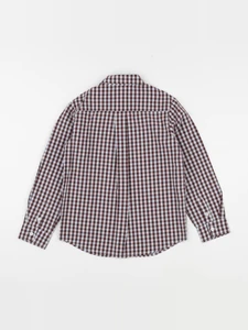 Jacadi - chemise bleu, marron - 8 ans