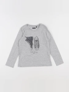IKKS - tee-shirt gris - 6 ans
