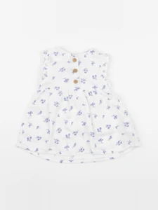 Tape à l'oeil - robe blanc - 3 mois
