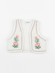 Tape à l'oeil - gilet beige - 6 mois