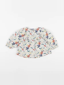 Tape à l'oeil - blouse blanc - 9 mois