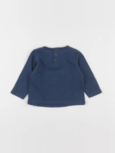 Tape à l'oeil - tee-shirt bleu - 6 mois