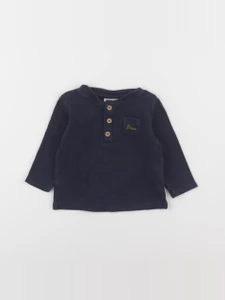 Tape à l'oeil - tee-shirt bleu - 6 mois