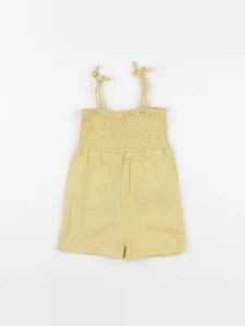 Vertbaudet - combinaison jaune - 24 mois