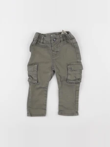 IKKS - pantalon vert - 12 mois