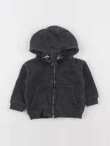 IKKS - sweat gris - 12 mois