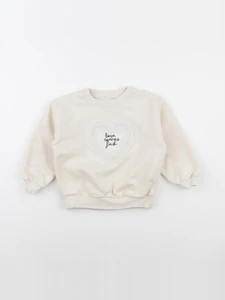 Zara - sweat beige - 4 ans