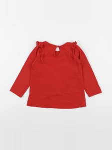H&M - tee-shirt rouge - 12/18 mois
