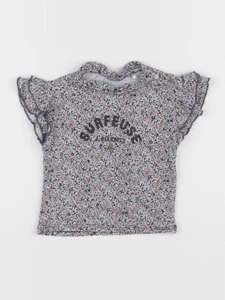 IKKS - tee-shirt multicolore - 6 mois