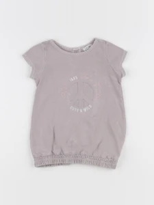 IKKS - robe rose - 6 mois