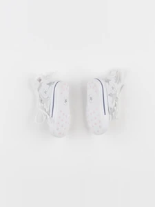Converse - chaussons blanc, argent - pointure 17
