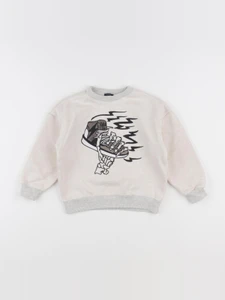 IKKS - sweat beige - 3 ans