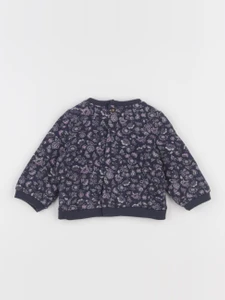 IKKS - sweat bleu - 6 mois