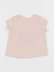 IKKS - tee-shirt rose - 6 mois