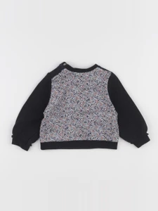 IKKS - sweat bleu - 12 mois