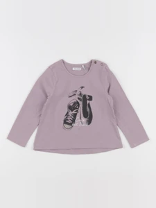 IKKS - tee-shirt violet - 2 ans