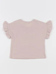 IKKS - tee-shirt rose - 12 mois